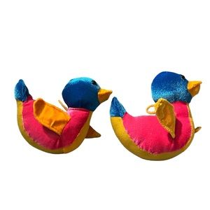 Lot of 2 Plush Ducks
